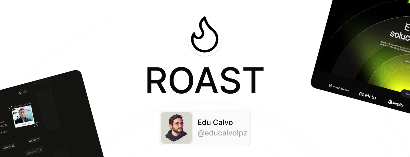 Free redesign with Roast
